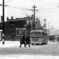 Trolleybus CCB coin Rachel et du Parc-La Fontaine, 1949