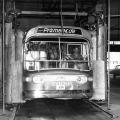 Nettoyage d'un bus GM New Look, 1964